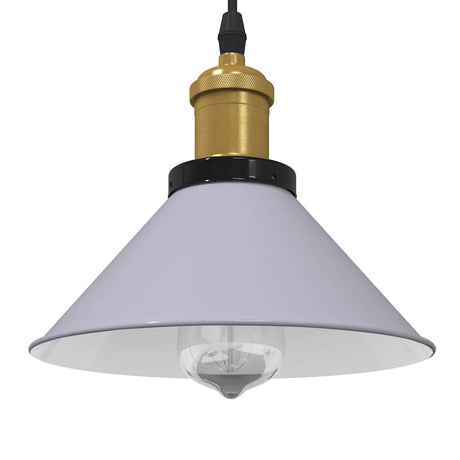 Vidaxl hanglamp in hoogte verstelbaar e27 ø22 cm metaal glanzend grijs