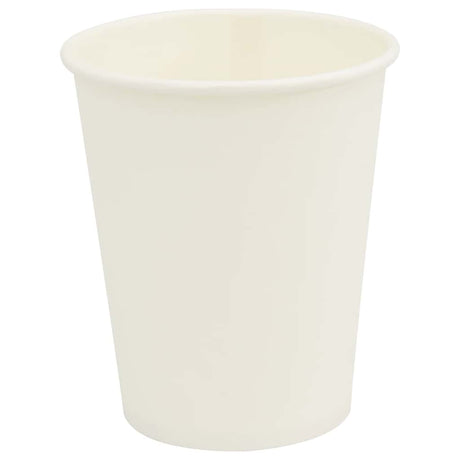 VidaXL Papierkaffeetassen 1000 Stück 8oz 200 ml weiß