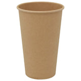 VidaXL Papierkaffeetassen 1000 Stück 16oz 400 ml braun