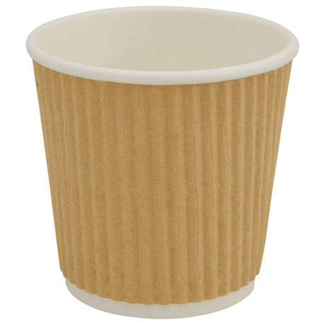 VidaXL Papierkaffeetassen 1000 Stück 4oz 100 ml braun