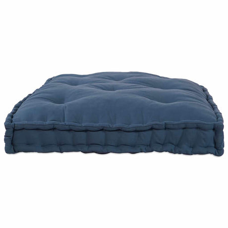 Vidaxl modulair bank indigo 120 x 80 x 12 cm stof