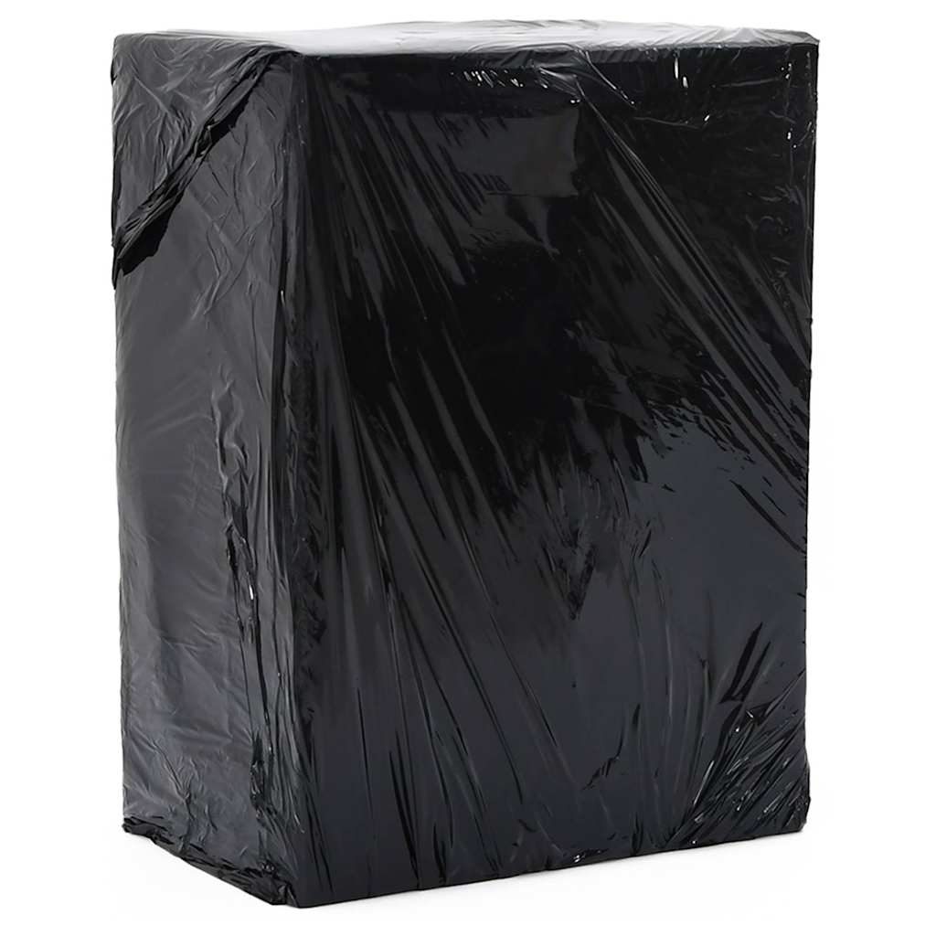 Vidaxl stretchfilm 2 st 20 μm 50 cm x 300 m zwart