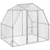 Vidaxx Hühnerstall 2,5x2x2,25 m aus verzinktem Stahl