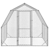 Vidaxx Hühnerstall 2,5x2x2,25 m aus verzinktem Stahl
