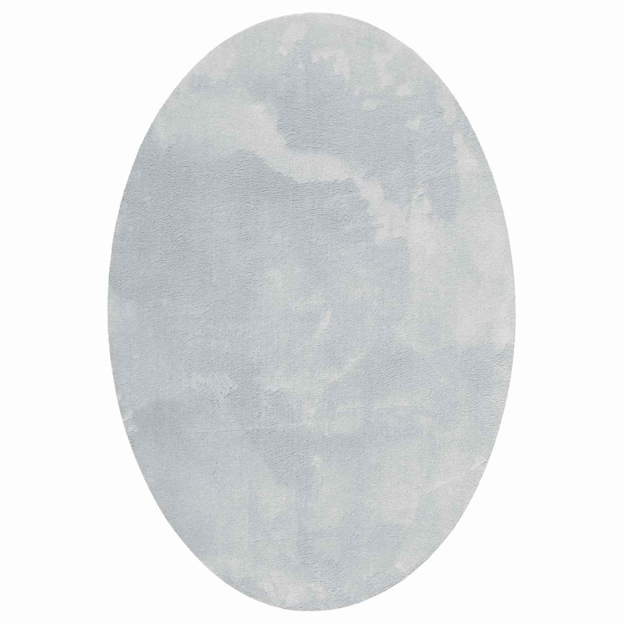 Vidaxl vloerkleden ovaal huarte grijs 140 x 200 cm 100% polyester