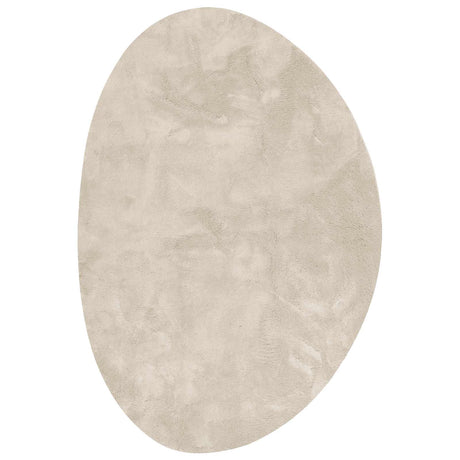 Vidaxl vloerkleden huarte beige 120 x 170 cm polyester