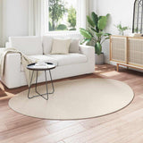 Vidaxl vloerkleden huarte beige 140 x 200 cm polyester