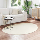 Vidaxl vloerkleden huarte crème 100 x 200 cm polyester