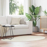 Vidaxl vloerkleden huarte crème 120 x 170 cm polyester
