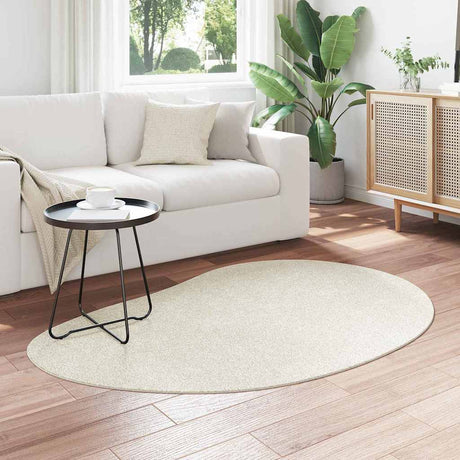 Vidaxl vloerkleden huarte crème 120 x 170 cm polyester
