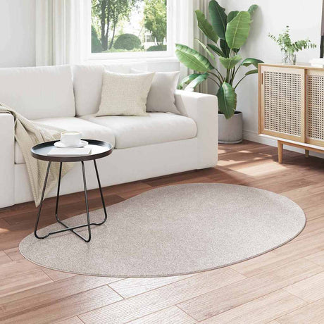Vidaxl vloerkleden huarte zand 120 x 170 cm polyester