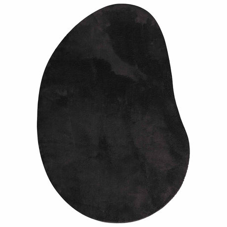Vidaxl vloerkleden huarte zwart 160 x 230 cm polyester
