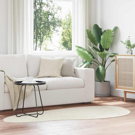 Vidaxl vloerkleden huarte crème 100 x 200 cm polyester