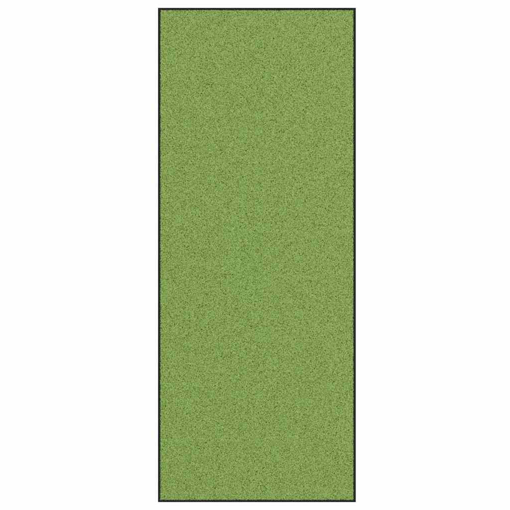 Vidaxl deurmat anders groen en zwart 120 x 300 cm polyamide en pvc