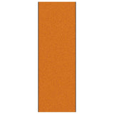 Vidaxl deurmat anders oranje en zwart 120 x 350 cm polyamide en pvc