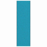 Vidaxl deurmat anders cyaan en zwart 120 x 400 cm polyamide en pvc