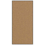 Vidaxl deurmat anders crème en zwart 120 x 250 cm polyamide en pvc