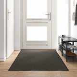Vidaxl deurmat antraciet en zwart 120 x 300 cm polypropyleen en vinyl
