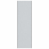 Vidaxl deurmat grijs en zwart 120 x 400 cm polypropyleen en vinyl