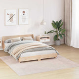 Vidaxl antislip shaggy tapijt crème 200 x 200 cm pp