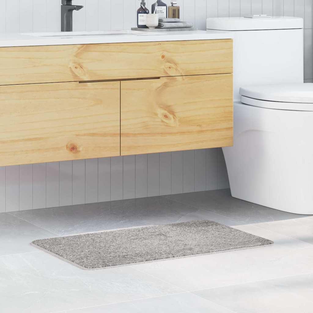 Vidaxl antislip badmat grijs 50 x 80 cm pp