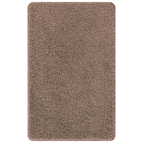 Vidaxl antislip badmat bruin 60 x 90 cm pp
