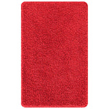 Vidaxl antislip badmat rood 60 x 90 cm pp