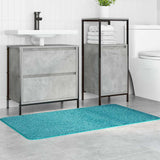 Vidaxl antislip badmat turquoise 70 x 120 cm pp