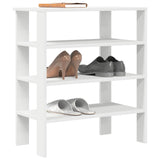 VidaXL shoe rack 61x32x70 cm processed wood white