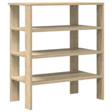 Vidaxx Schuhregal 61x32x70 cm, fertiges Holz Sonoma-Eiche-farbig