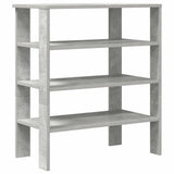 Vidaxl Shoe Rack 61x32x70 cm behandlet træbetonpris