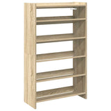 Rack de chaussures Vidaxl 60x25x100 cm Bois de chêne sonoma en bois sonoma coloré