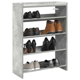 VidaXL shoe rack 60x25x81 cm processed wood concrete price