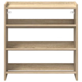 Vidaxl Shoe Rack 60x25x62 cm de madera procesada Sonoma Oak Colored