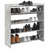 Vidaxl Shoe Rack 80x25x81 cm Precio de concreto de madera procesada