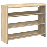 Vidaxl Shoe Rack 80x25x62 CM Madera procesada Sonoma Oak Colored