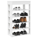 Vidaxl Shoe Rack 60x30x98 cm bearbetat trävit