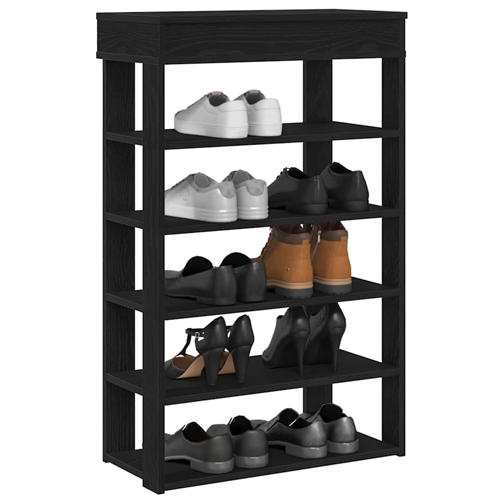 Vidaxl Shoe Rack 60x30x98 cm bearbetat trävulsen