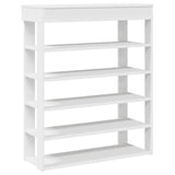 VidaXL shoe rack 80x30x98 cm processed wood white