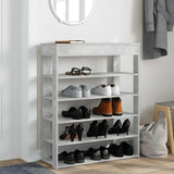 Vidaxl Shoe Rack 80x30x98 cm Behandlet tre betongpris