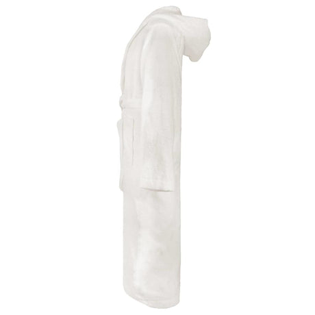 Vidaxl badjas kinn wit xl katoen