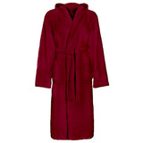 Vidaxl badjas kinn rood xl katoen