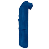 Vidaxl badjas kinn blauw xxxl katoen