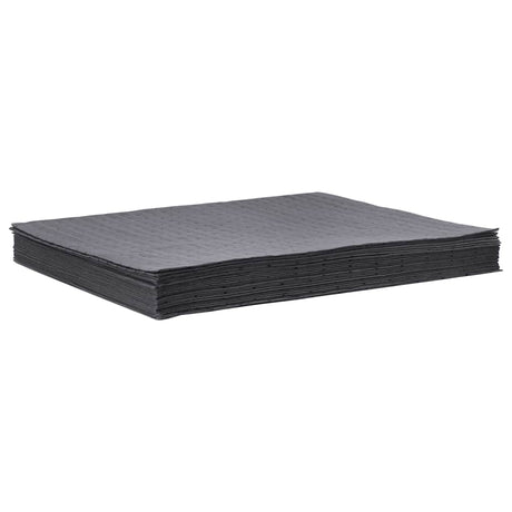 Vidaxl olie-absorberende pads 25 st 40x50 cm grijs