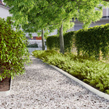Vidaxl gazonranden 10 st 10x103 cm koudgewalst staal wit