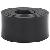Vidaxxl Gummikante für Schneepflug 150x8x1 cm schwarz