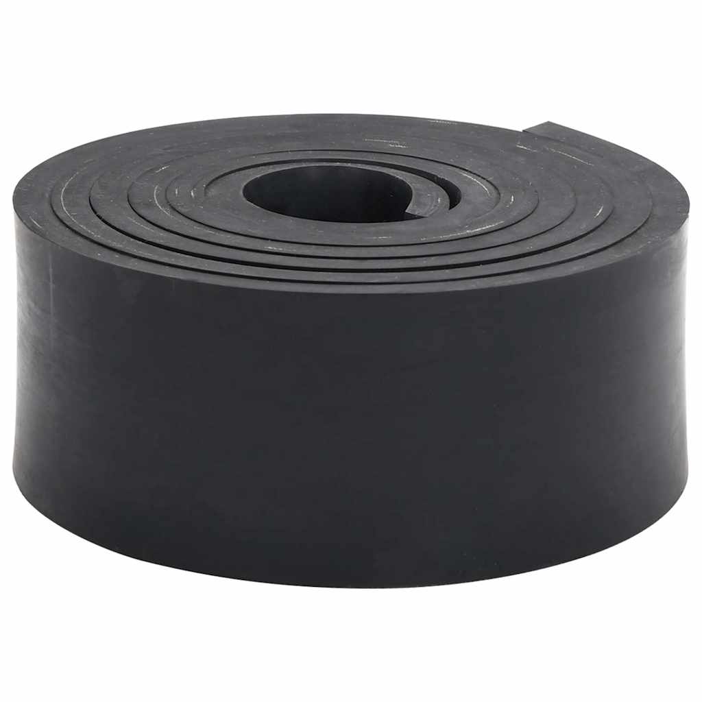 Vidaxxl Gummikante für Schneepflug 300x8x1 cm schwarz