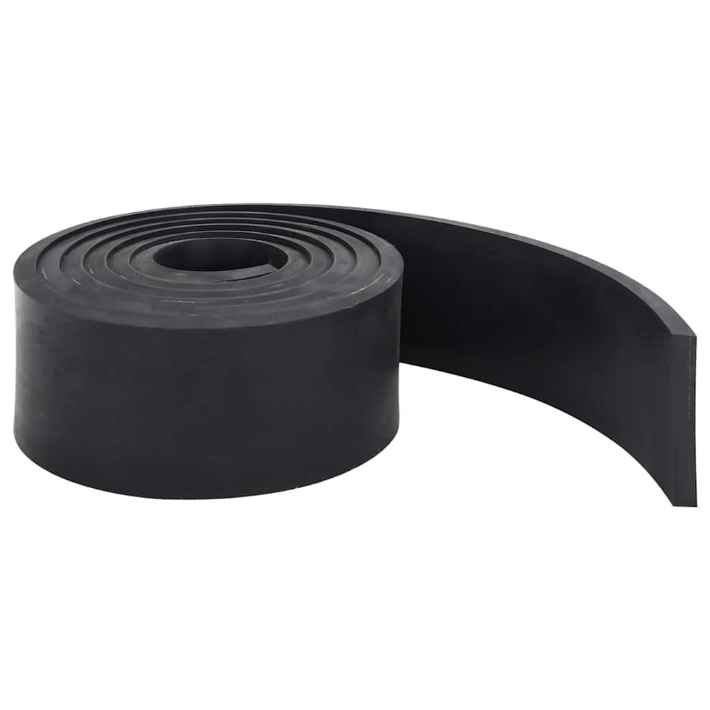Vidaxxl Gummikante für Schneepflug 300x8x1 cm schwarz