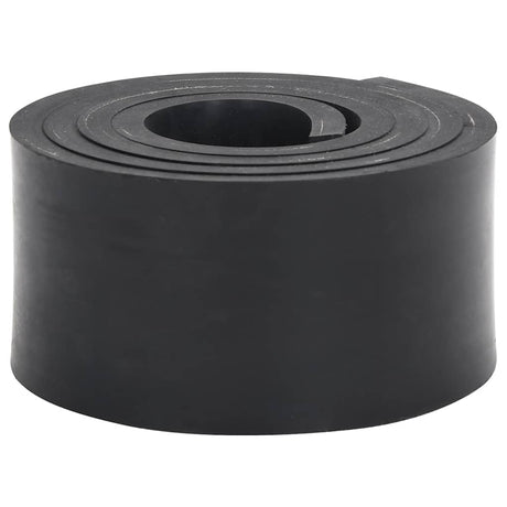 Vidaxl rubberen rand voor sneeuwploeg 180x10x1 cm zwart