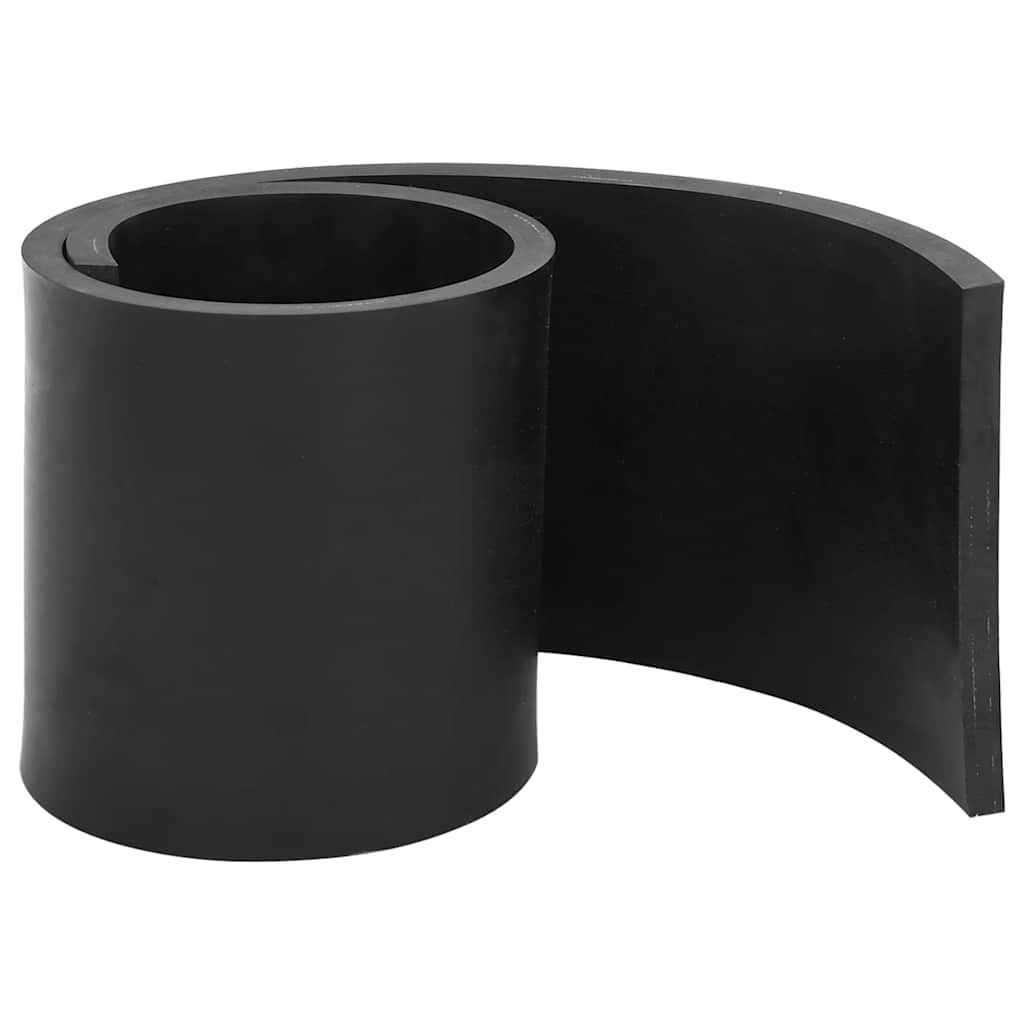 Vidaxx Gummikante für Schneepflug 80x15x1 cm schwarz